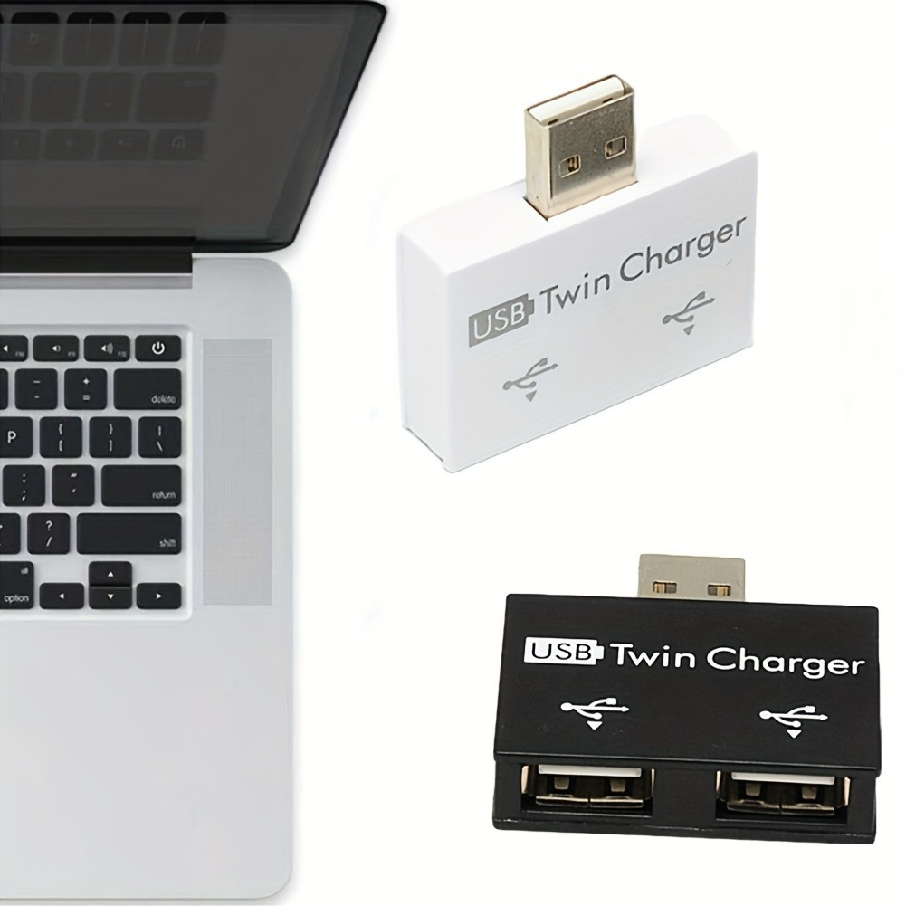 Laptop Accessories Gadgets - USB2.0 Splitter 1 Man Naar 2