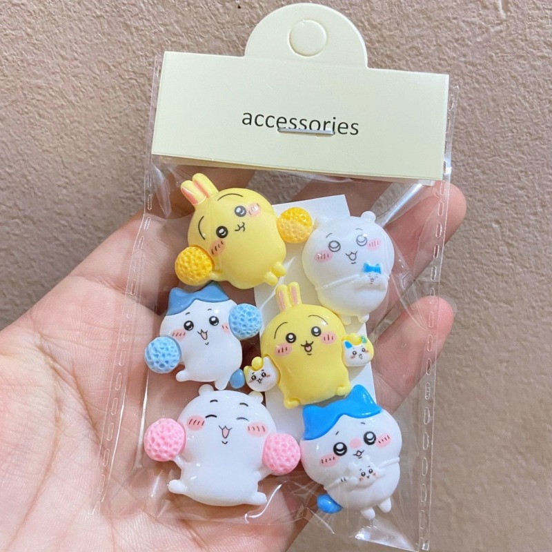 Laptop Accessories Cute - Schattige Chiikawa DIY crèmelijmdecoratie voor telefoon,