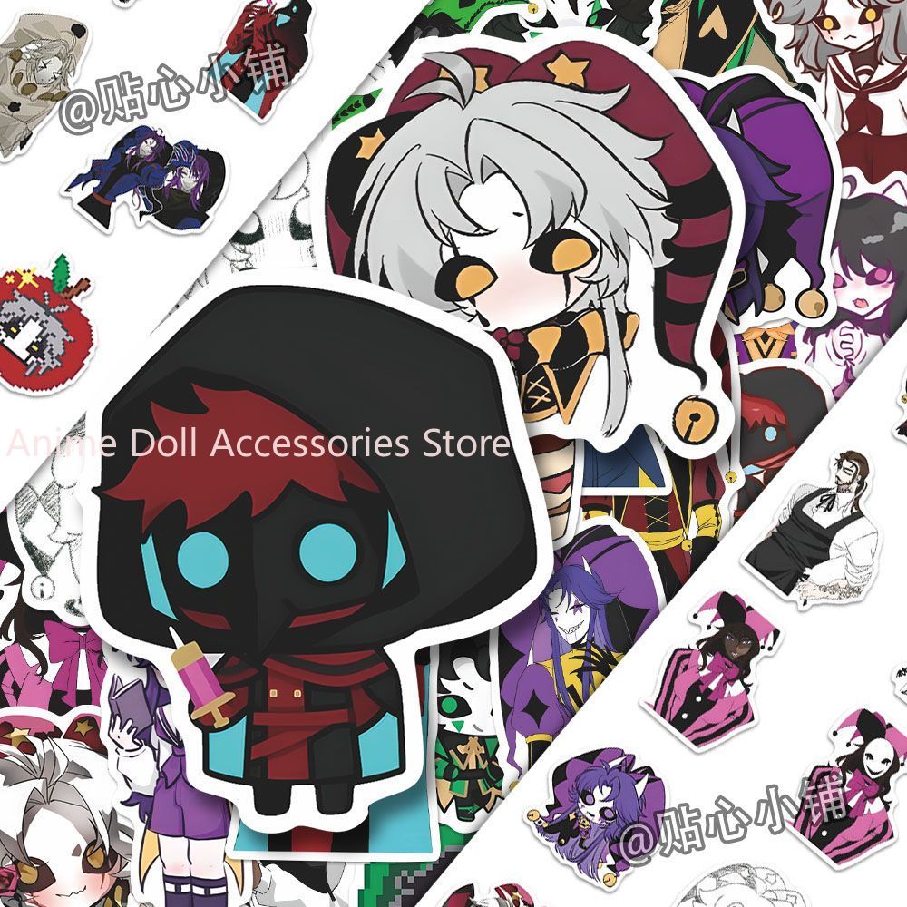 Laptop Accessories Decoration - 73PCS The Freak Circus Pierrot Anime