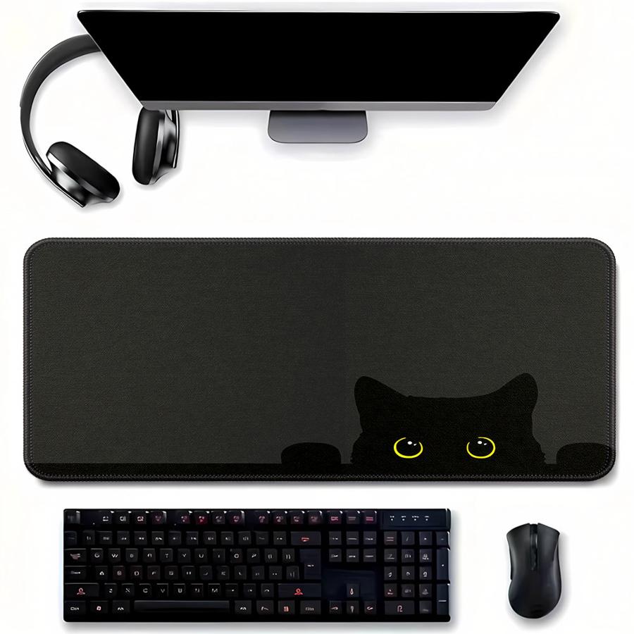 Yellow Laptop Accessories - Muismat Computer Laptopmat Gameconsolemat Toetsenbord Muismat