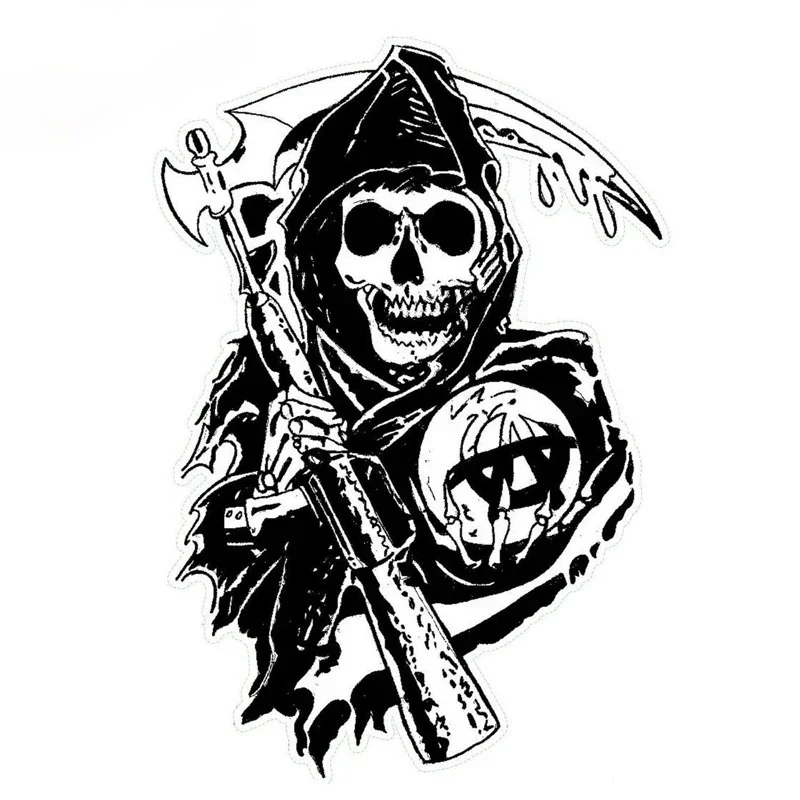 Laptop Accessories Decoration - Auto sticker Sons of Anarchy Anime