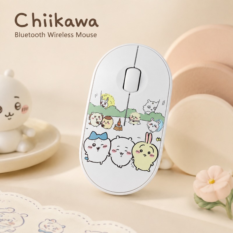 Laptop Accessories Cute - Leuke Chiikawa Bluetooth draadloze muis Dual