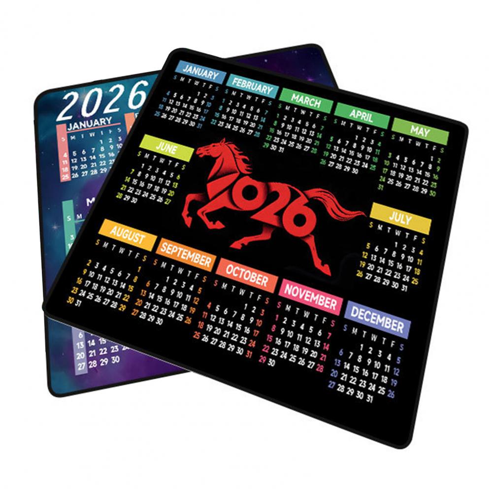 Laptop Accessories Computer - 2026 Kalender Muismat Waterdicht Thuiskantoor Gaming