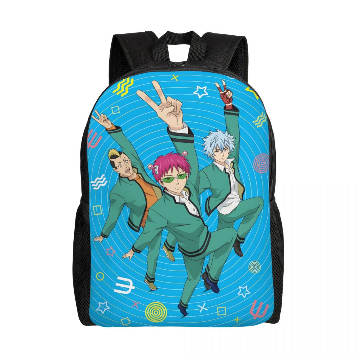 Laptop Accessories Cute - Gepersonaliseerde S-Saikies K Manga Leuke reisrugzak