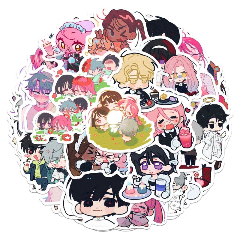 Laptop Accessories Cute - 80 stks/set Cartoon Anime Alien Stage