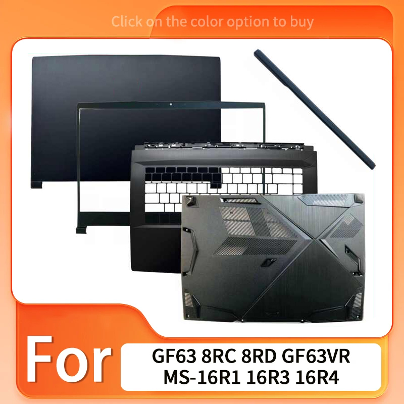 Laptop Accessories Case - Zwart Nieuw Voor GF63 8RC 8RD