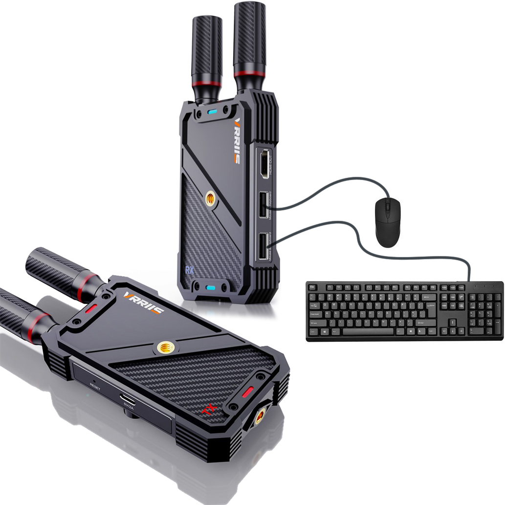 Laptop Accessories Holder - VRRIIS WL082K 400m Draadloze HDMI KVM