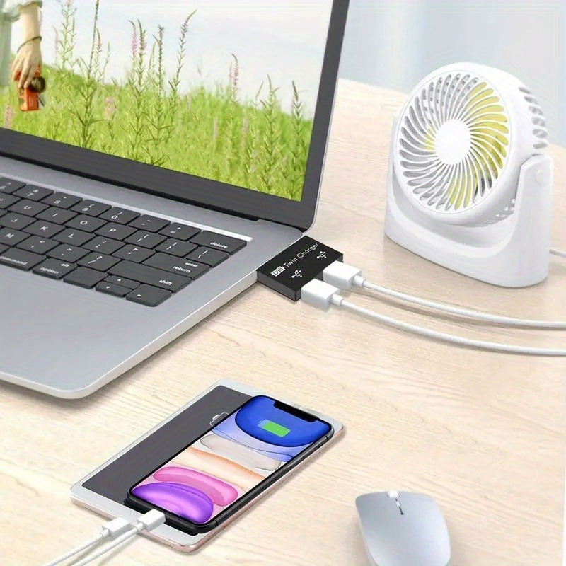 USB2.0 Splitter 1 Man Naar 2 P - Laptop Accessories Gadgets recensie en prijs