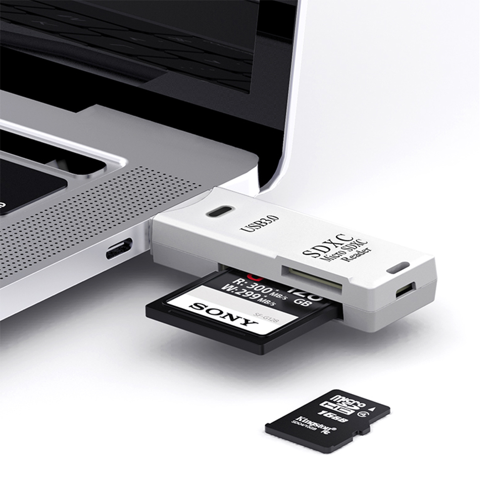 2-in-1 USB 3.0 kaartlezer, dra - Laptop Accessories Gadgets recensie en prijs