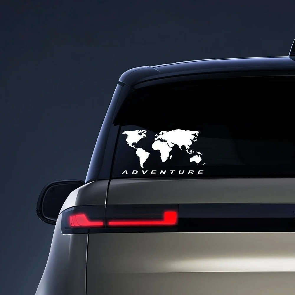 Wereldkaart Avontuur Autostick - Laptop Accessories World recensie en prijs