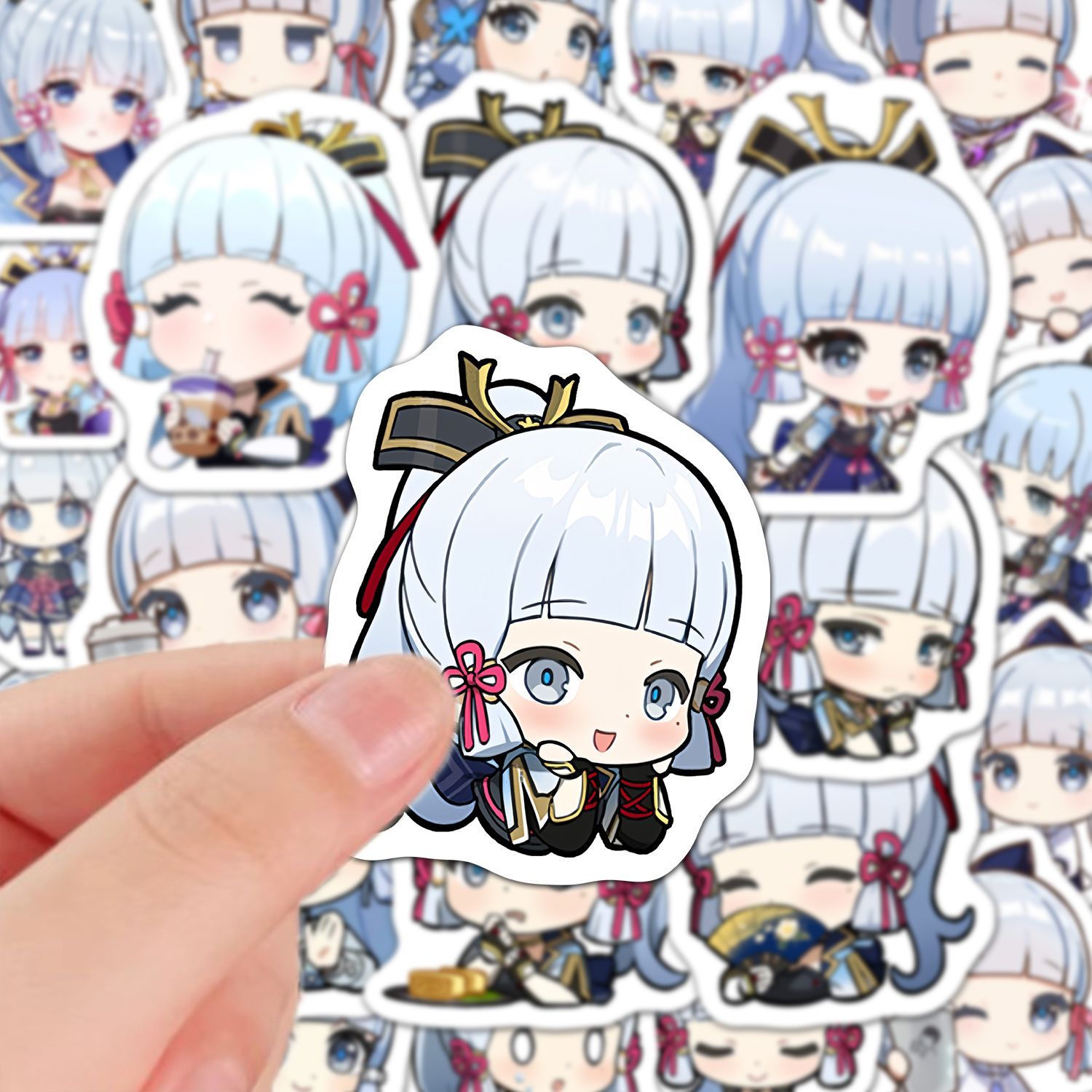 Kamisato Ayaka 60 stuks Genshi - Laptop Accessories Decoration recensie en prijs
