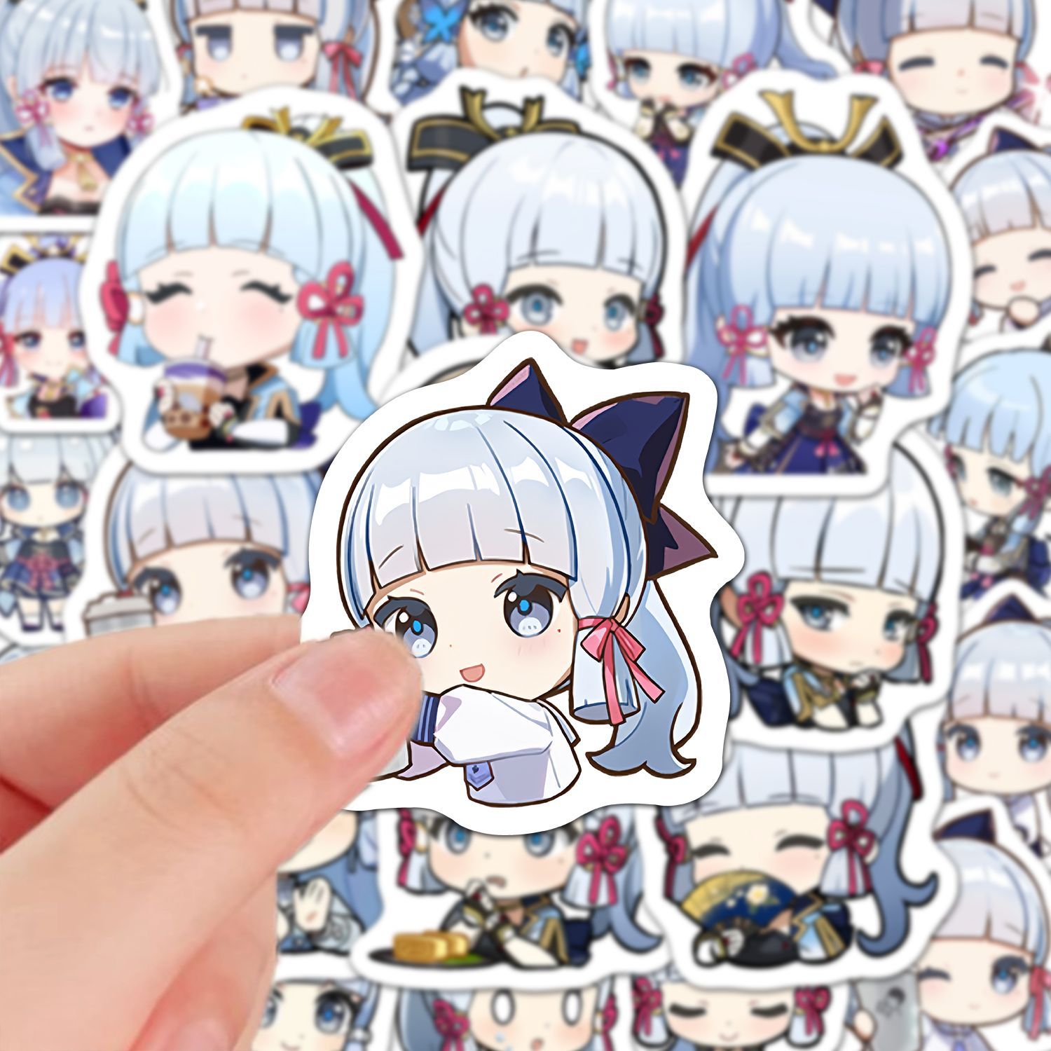 Kamisato Ayaka 60 stuks Genshi - Laptop Accessories Decoration recensie en prijs