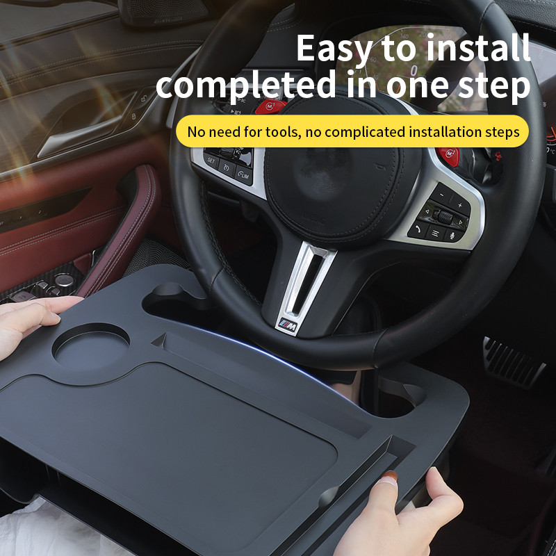 2-IN-1 autostuurwieltafelblad, - Laptop Accessories Holder recensie en prijs