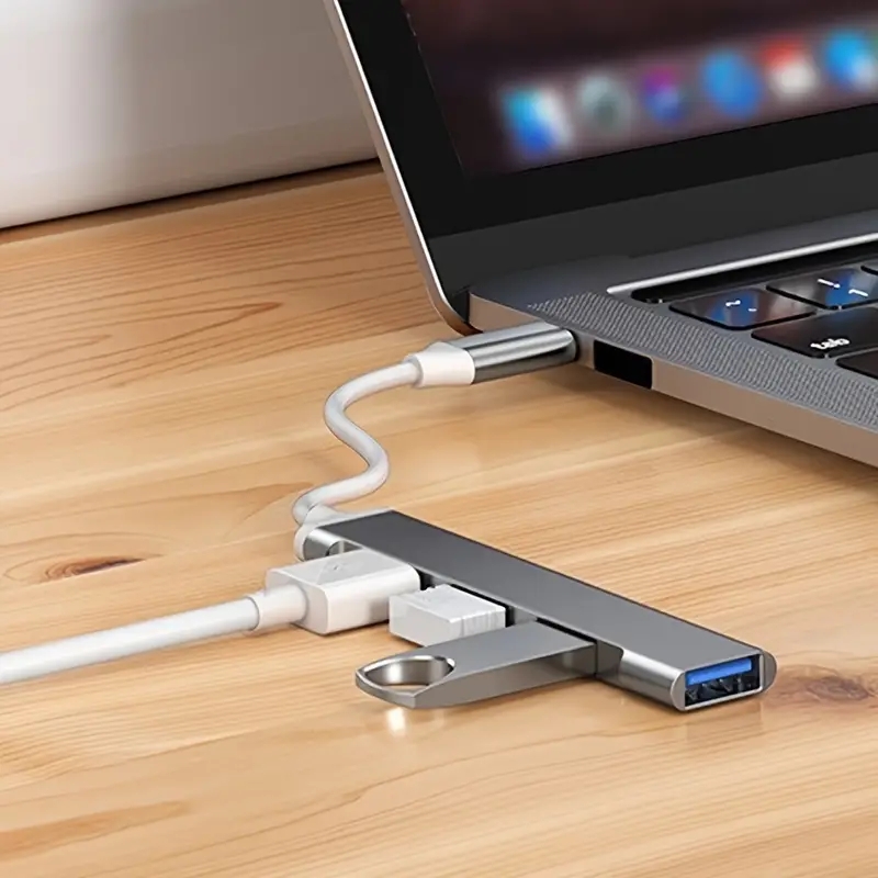 4-poorts Multi-Splitter Type C - Mac Laptop Accessories recensie en prijs