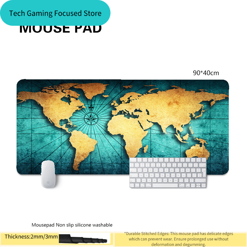 Muismat Wereldkaart Muismat La - Laptop Accessories World recensie en prijs