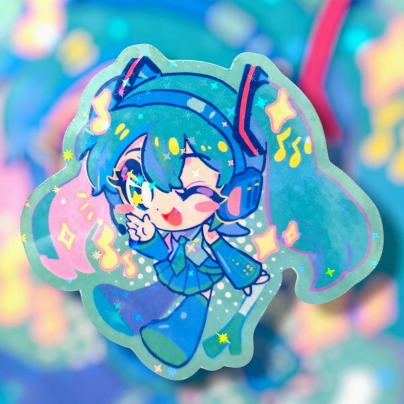 Virtueel idool Green Twin Tail - Laptop Accessories Cute recensie en prijs