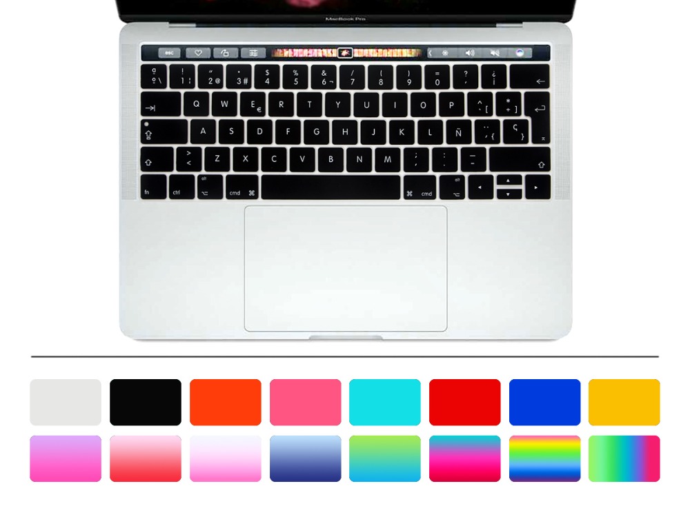 HRH Spaans EU Siliconen Toetse - Mac Laptop Accessories recensie en prijs
