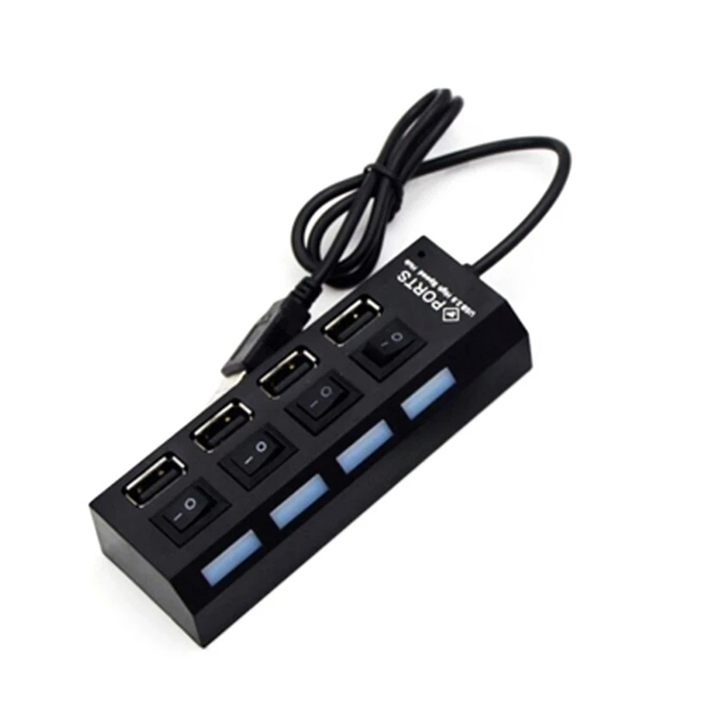4-poorts USB 2.0 hub-uitbreidi - Laptop Accessories Computer recensie en prijs