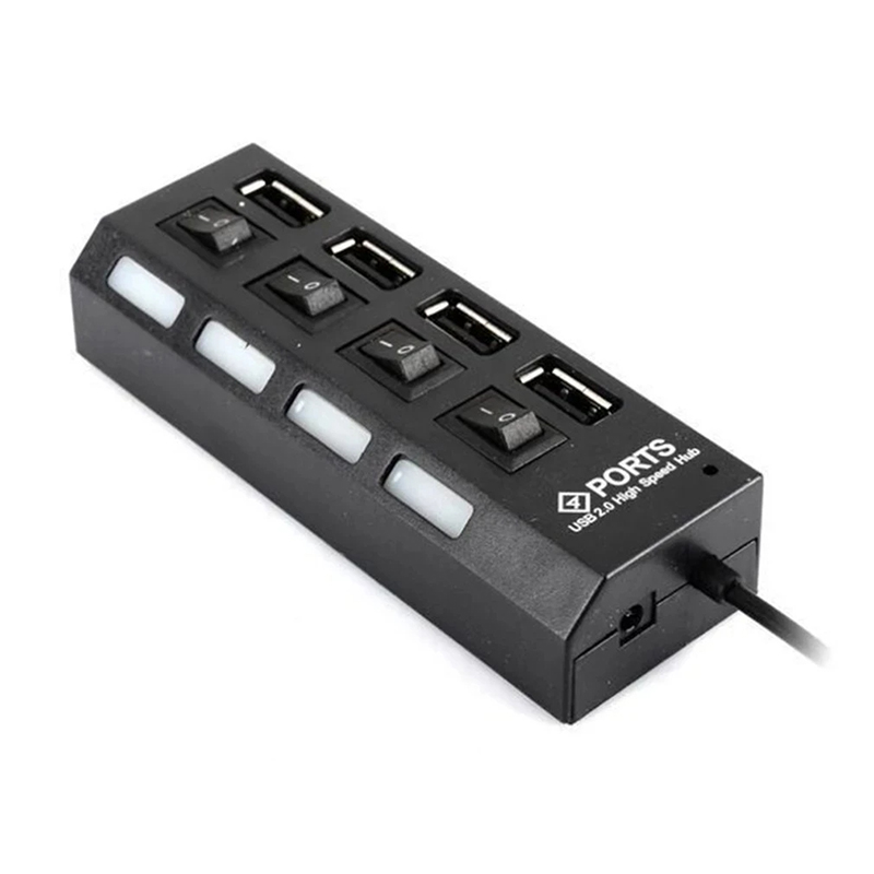 4-poorts USB 2.0 hub-uitbreidi - Laptop Accessories Computer recensie en prijs