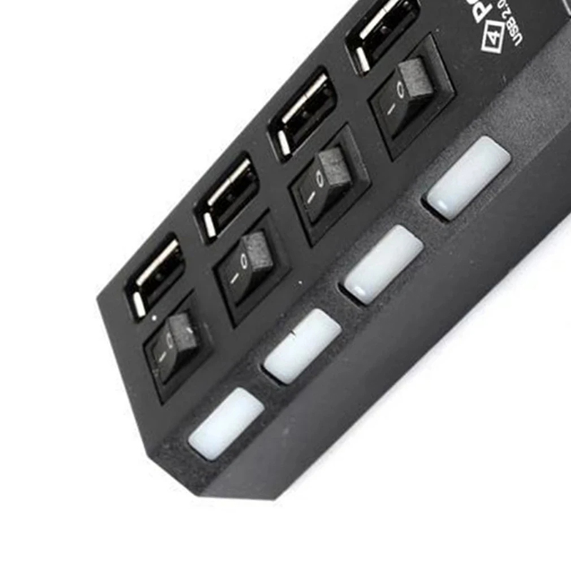 4-poorts USB 2.0 hub-uitbreidi - Laptop Accessories Computer recensie en prijs