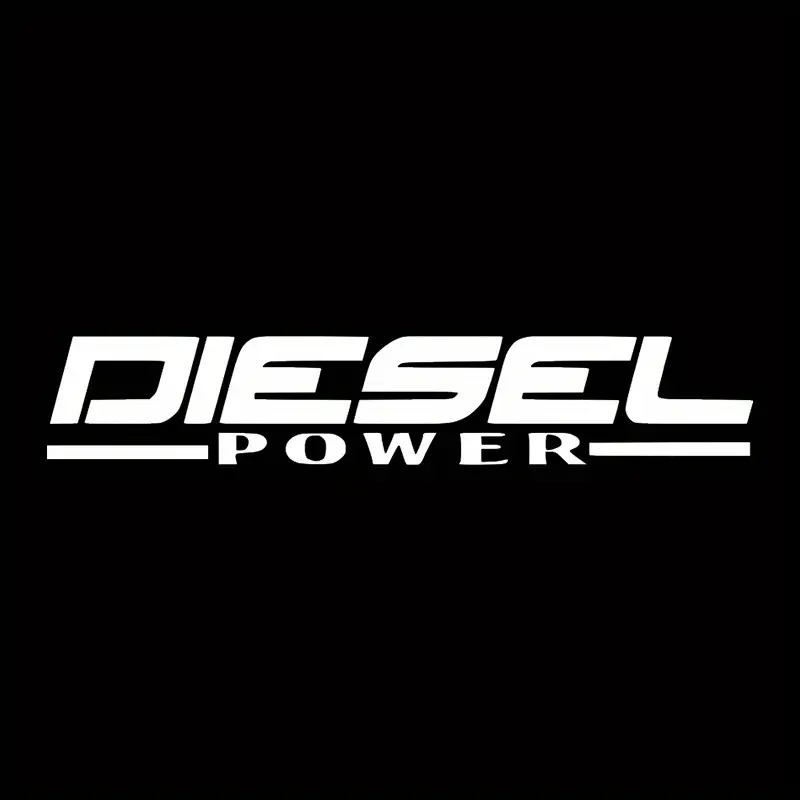 2D platte diesel power sticker - Yellow Laptop Accessories recensie en prijs