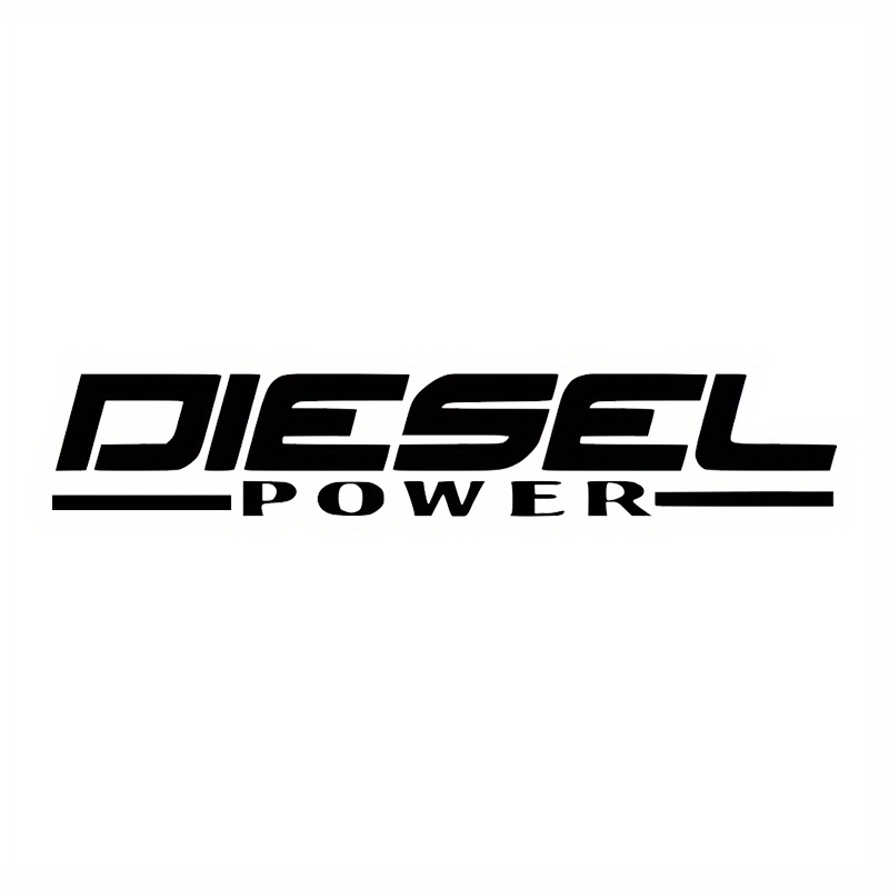 2D platte diesel power sticker - Yellow Laptop Accessories recensie en prijs