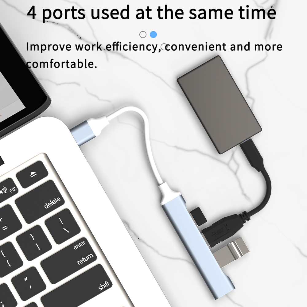 USB C HUB 3.0 Type C 3.1 3/4 P - Mac Laptop Accessories recensie en prijs