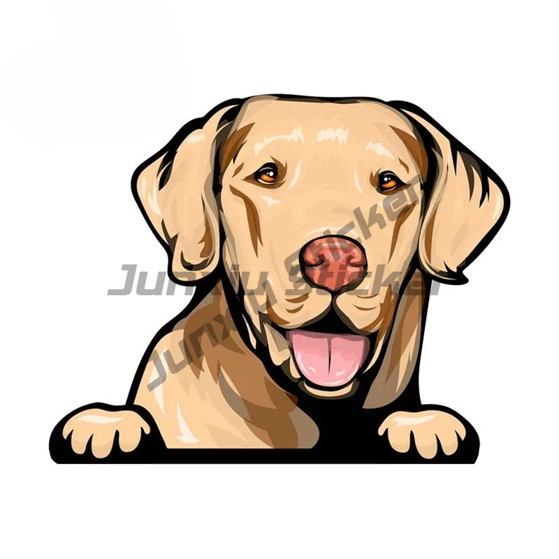 Labrador Retriever Peeker Auto - Yellow Laptop Accessories recensie en prijs