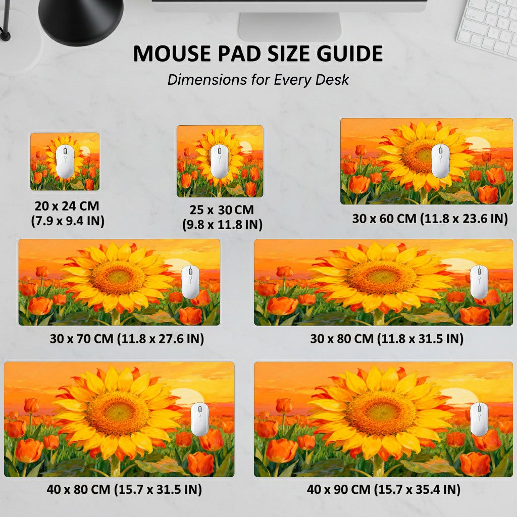 Merk Yellow Sunflower muismat, - Yellow Laptop Accessories recensie en prijs