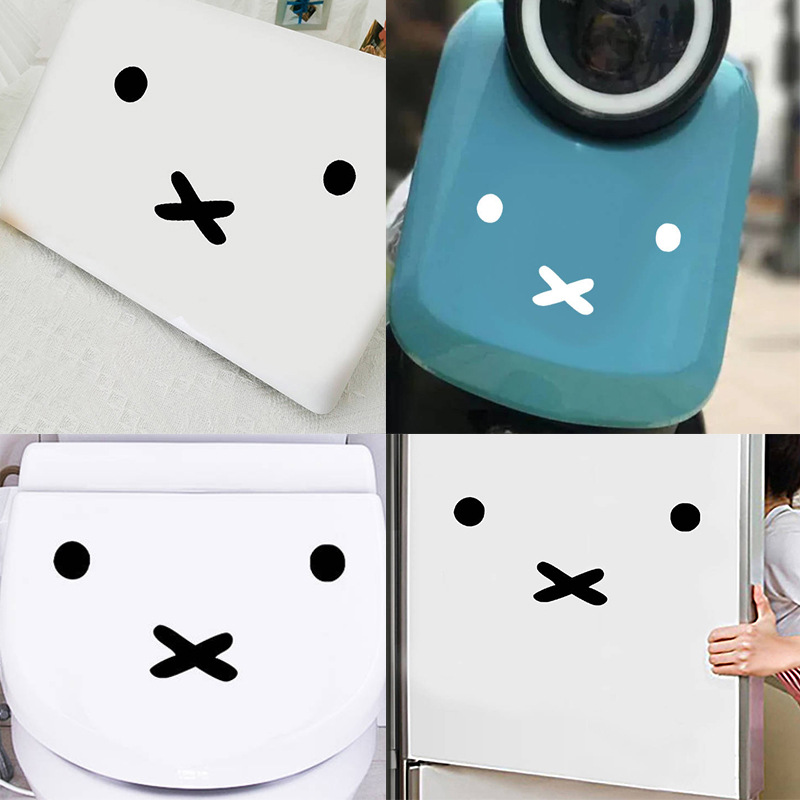 Kawaii Miffy Cartoon Emoji Aut - Laptop Editing Accessories recensie en prijs
