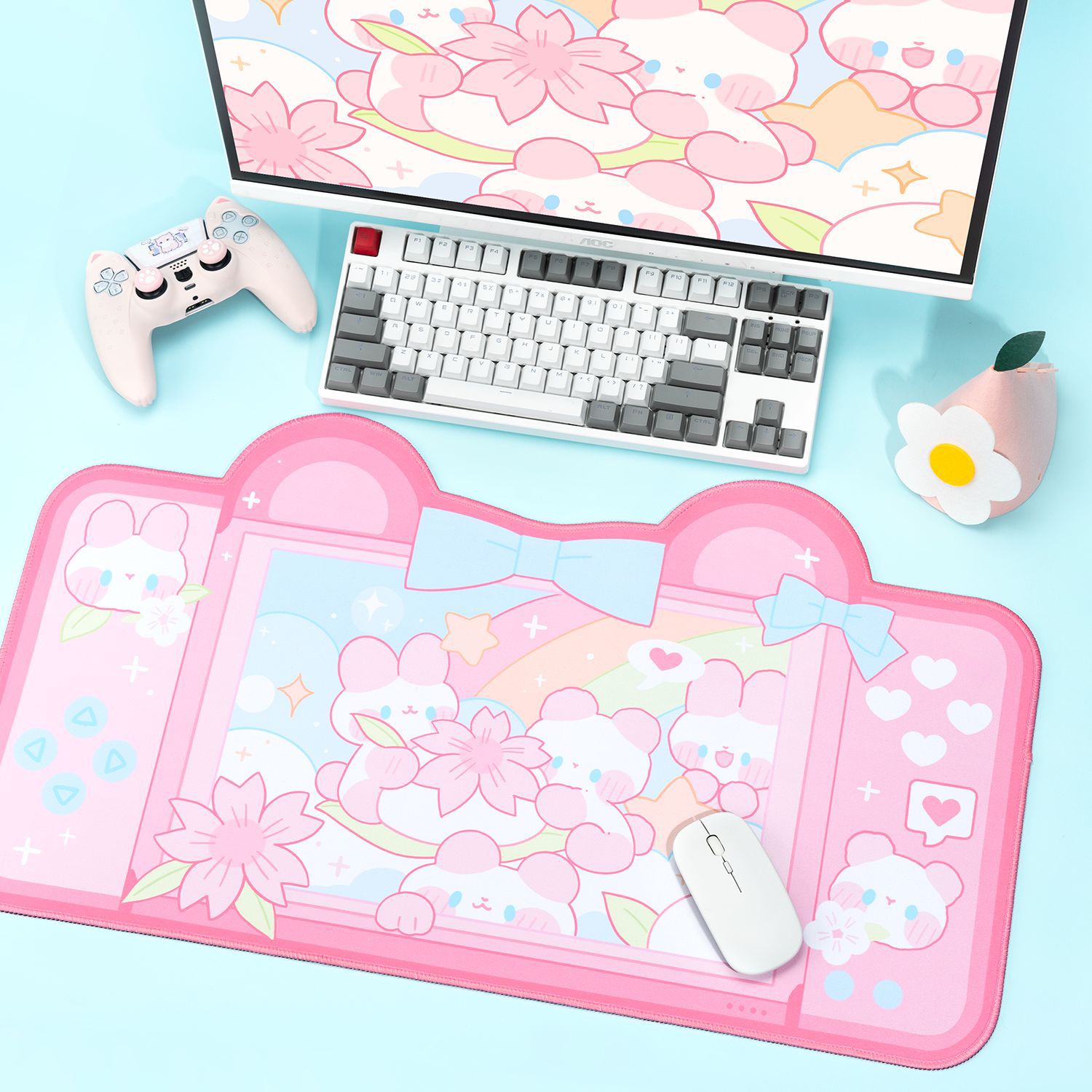 Extra Grote Kawaii Gaming Muis - Laptop Accessories Cute recensie en prijs