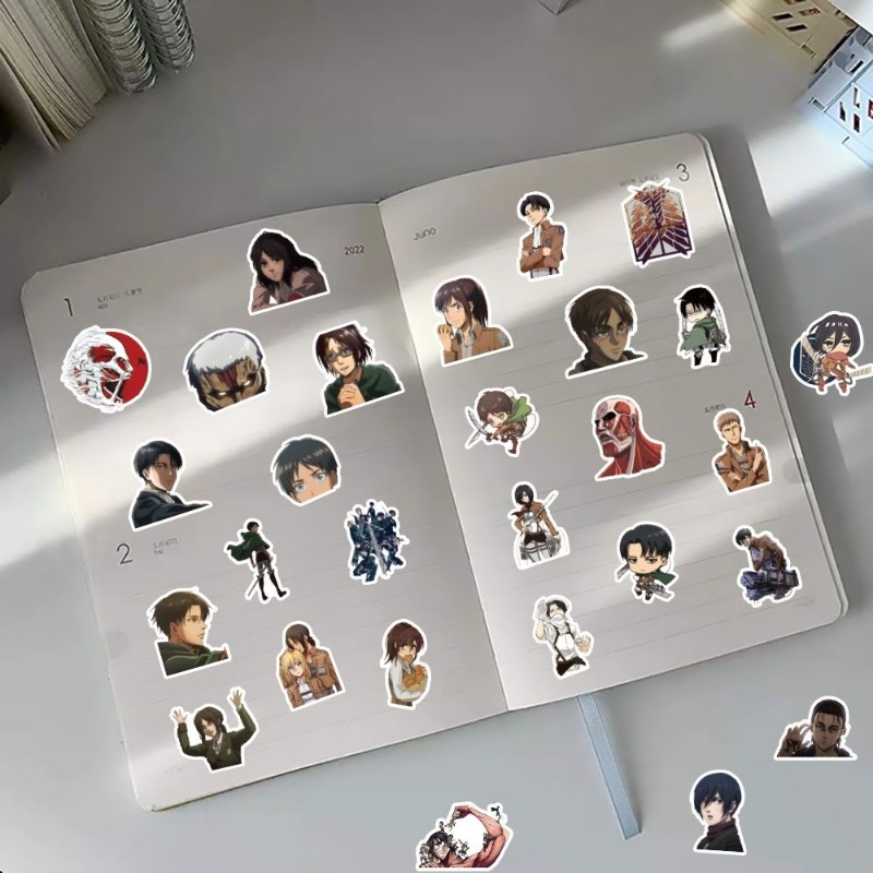 60 stuks Attack on Titan Anime - Laptop Accessories Case recensie en prijs