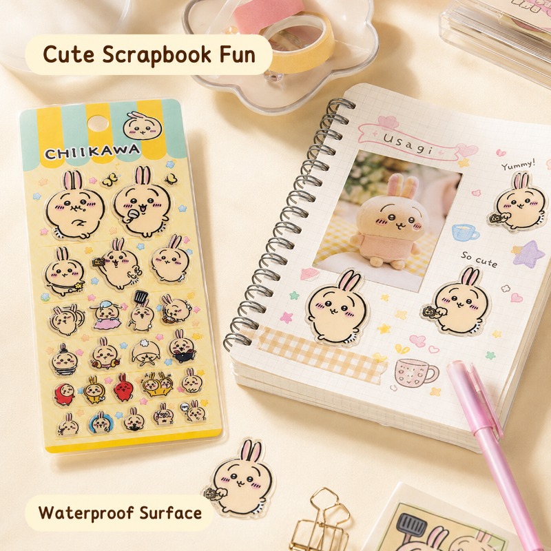 Leuke Chiikawa Usagi 3D lijmst - Laptop Editing Accessories recensie en prijs