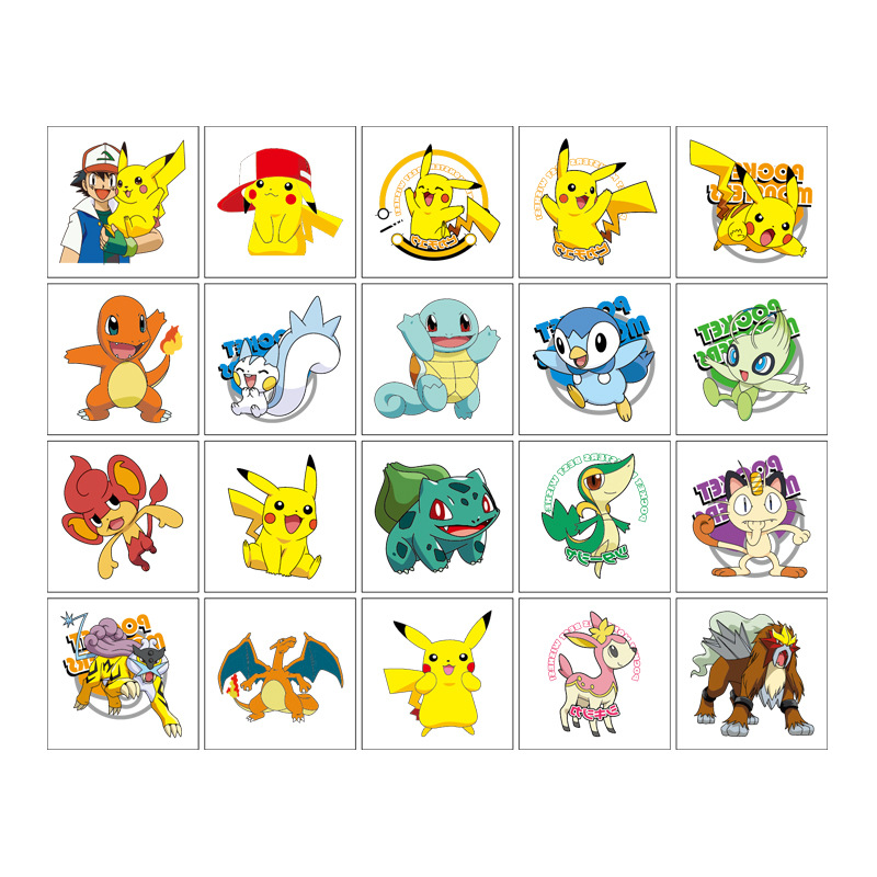 5*5 cm 20 stks Pokemon Pikachu - Laptop Accessories Cute recensie en prijs