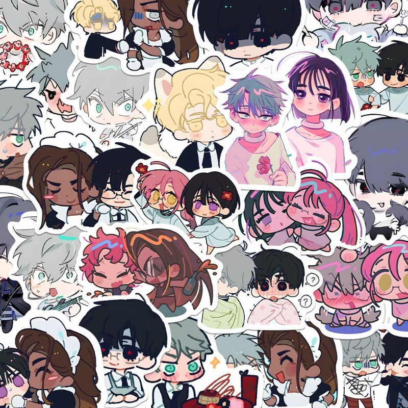 80 stks/set Cartoon Anime Alie - Laptop Accessories Cute recensie en prijs