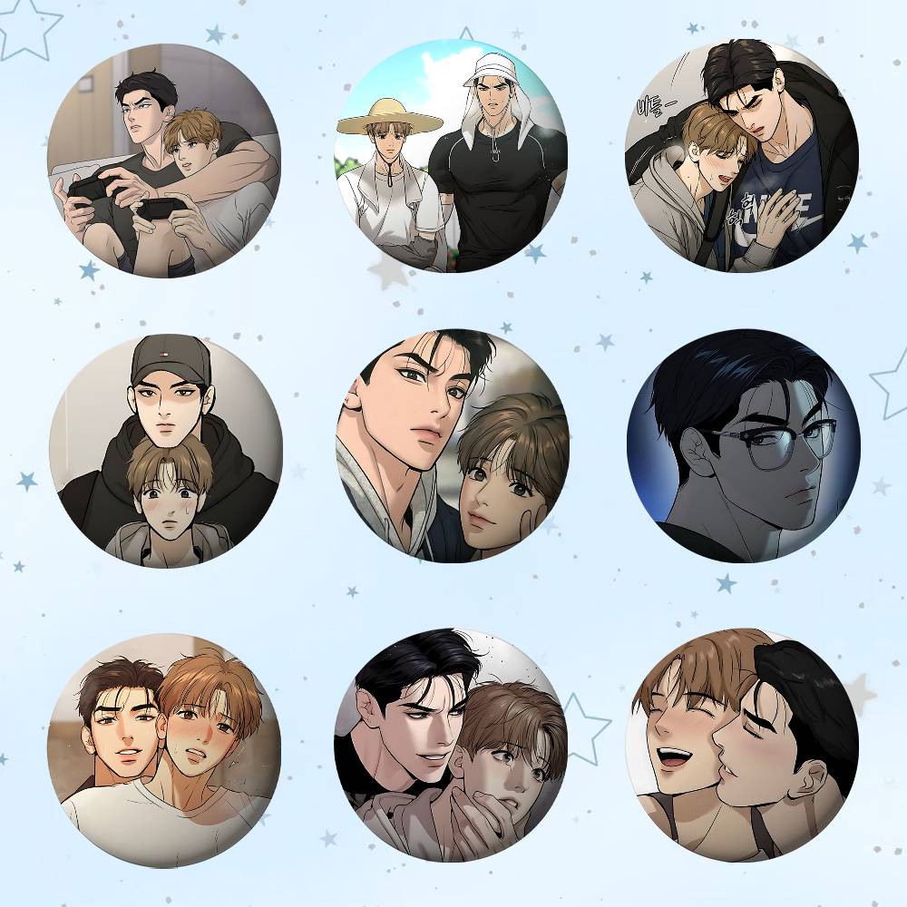 Koreaanse Manga Button Pin Bl  - Laptop Accessories Gadgets recensie en prijs