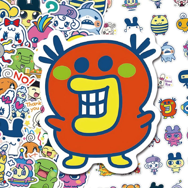 Japanse Tamagotchi-stickers El - Laptop Accessories Case recensie en prijs