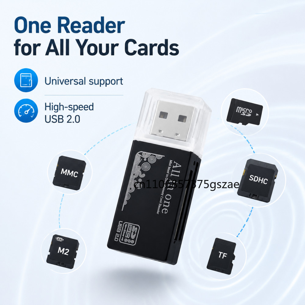 2-in-1 USB2.0 kaartlezer Micro - Laptop Accessories World recensie en prijs