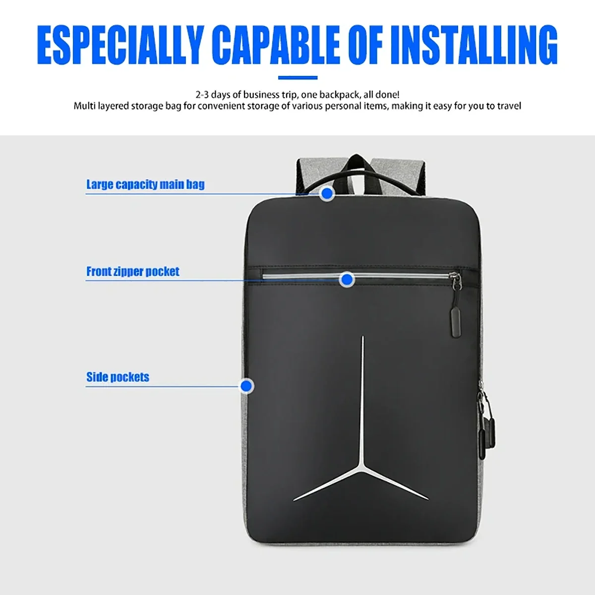Nieuwe anti-diefstal USB water - Laptop Accessories Case recensie en prijs