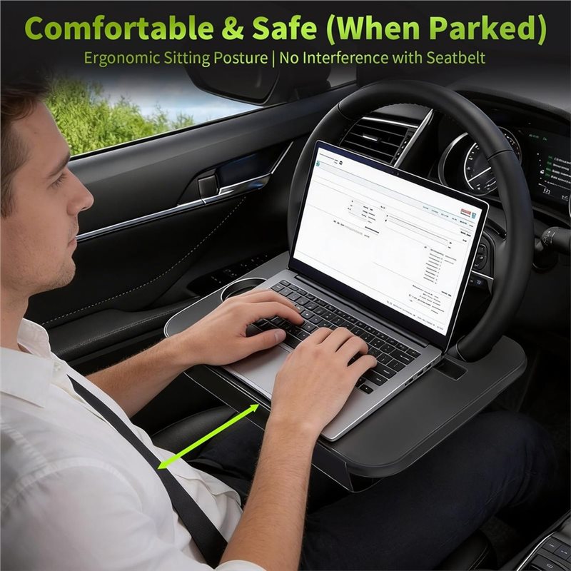 2-in-1 stuurwiellade Autovoeds - Laptop Accessories Holder recensie en prijs
