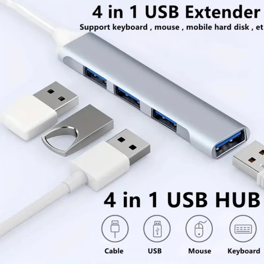4-in-1 USB HUB USB-C HUB 4 poo - Mac Laptop Accessories recensie en prijs