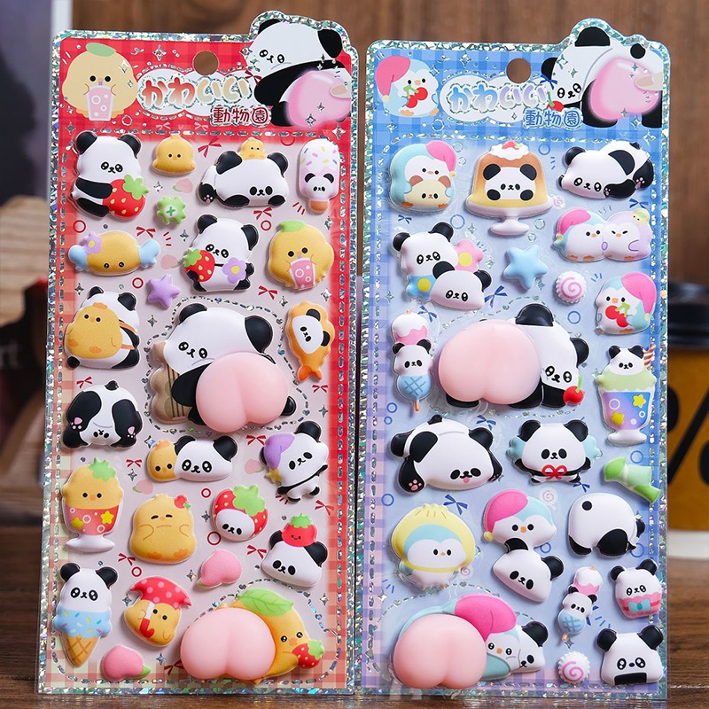 Schattige Panda Chick 3D Puffy - Laptop Editing Accessories recensie en prijs