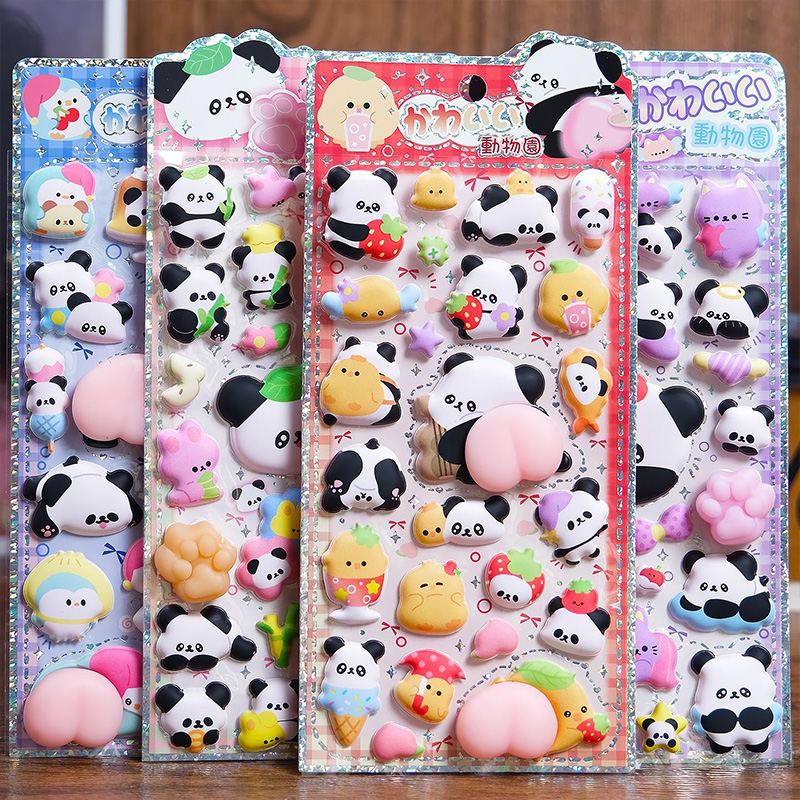 Schattige Panda Chick 3D Puffy - Laptop Editing Accessories recensie en prijs