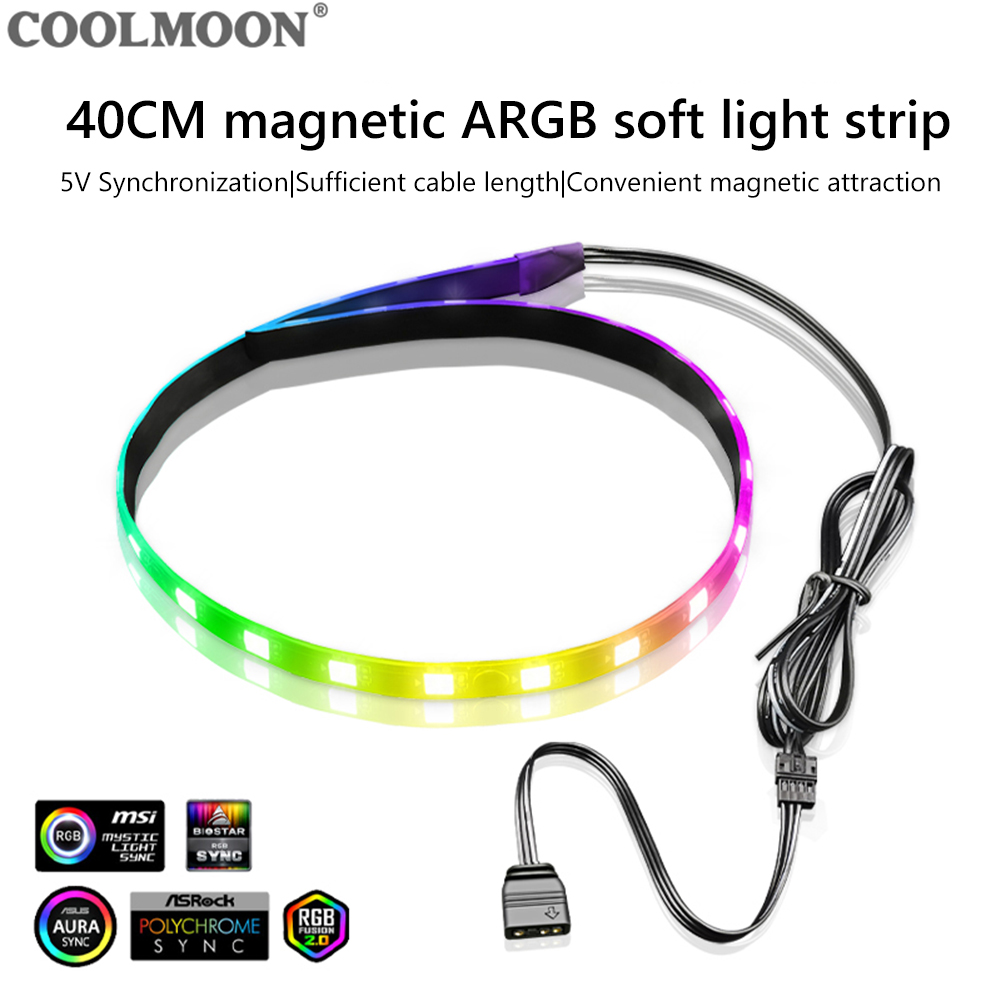 Coolmoon CM-LS40 5V Argb Pc Ca - Laptop Accessories Gadgets recensie en prijs