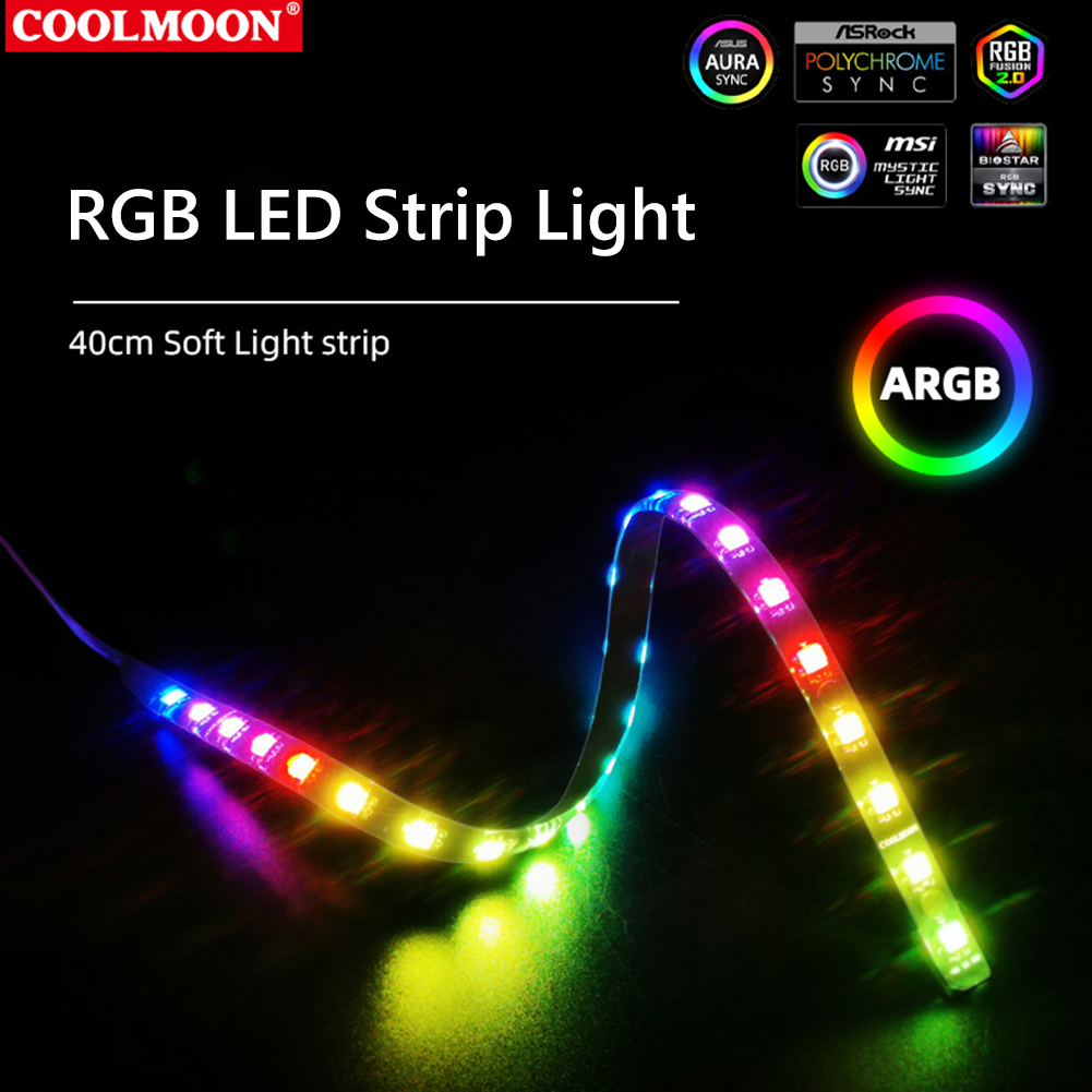 Coolmoon CM-LS40 5V Argb Pc Ca - Laptop Accessories Gadgets recensie en prijs