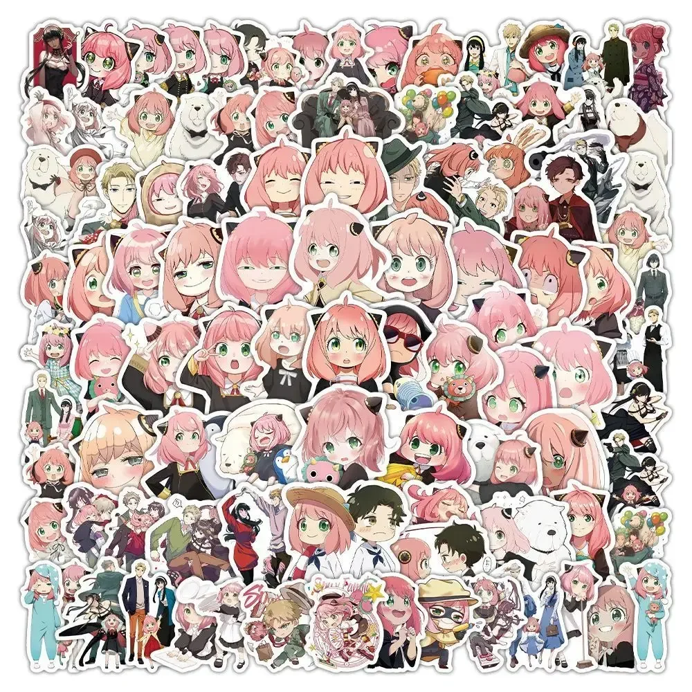100 stuks SPY×FAMILY stickers  - Laptop Accessories Decoration recensie en prijs