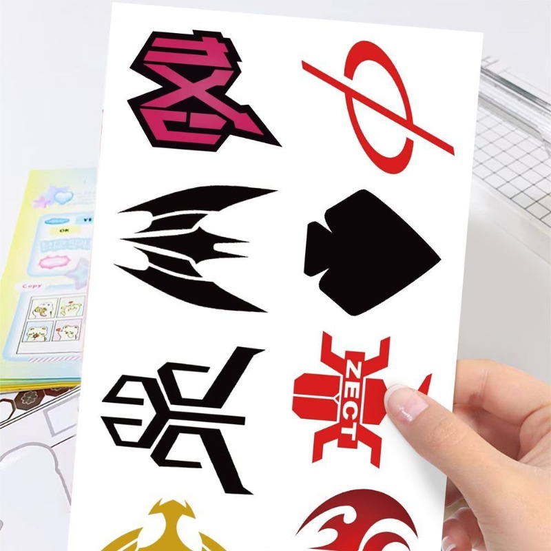 60 vellen Kamen Rider logo-sti - Laptop Accessories Decoration recensie en prijs