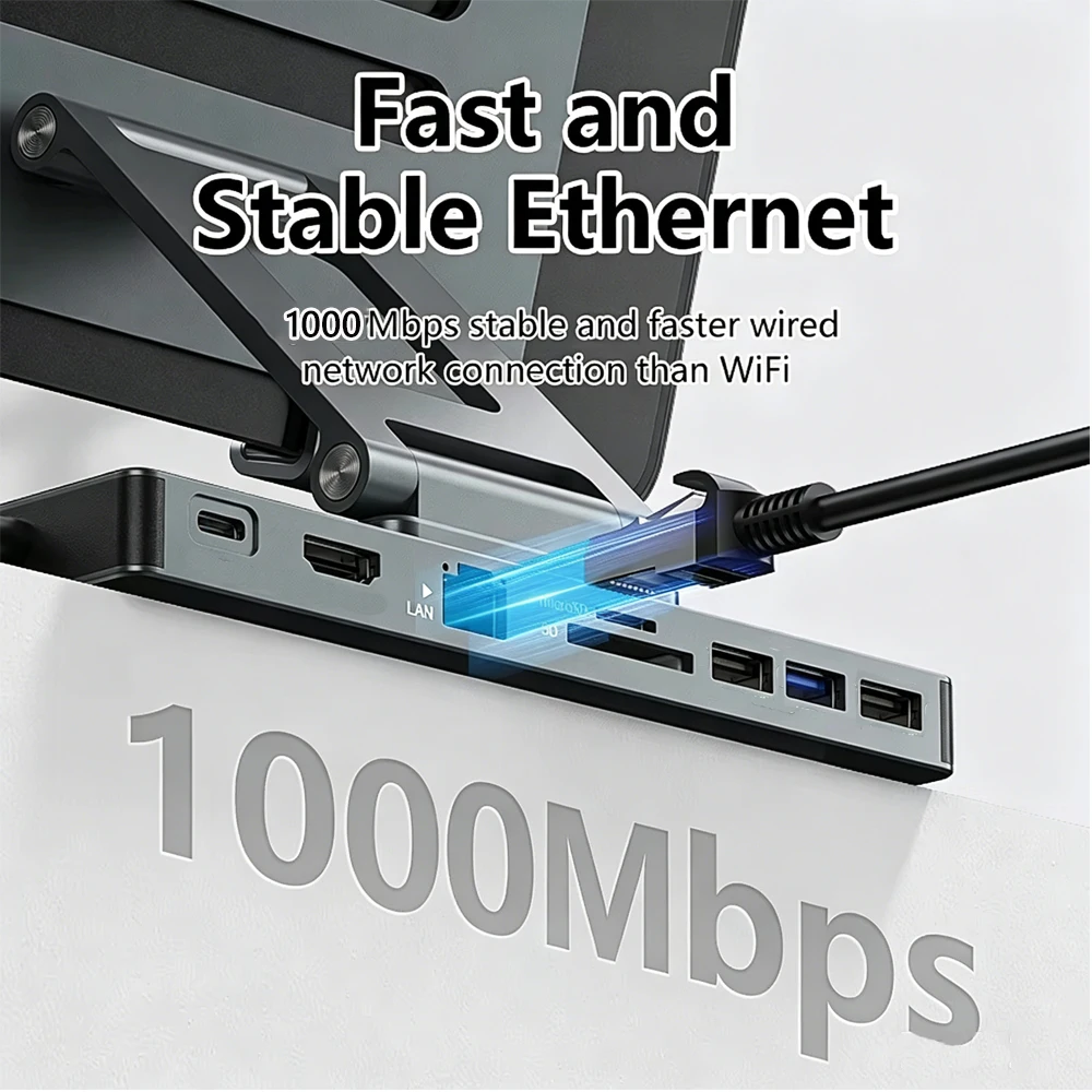KEBIDUMEI 9-in-1 USB-C Hub Opv - Mac Laptop Accessories recensie en prijs